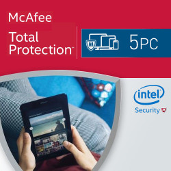 McAfee Total Protection 2018 KEY 5 PC