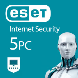 ESET Internet Security 5 PC 1 ROK